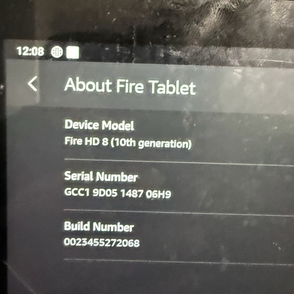 Amazon Fire HD 8 (10th Gen.)  32GB - Wi-Fi - 8in Tablet  0416-13T